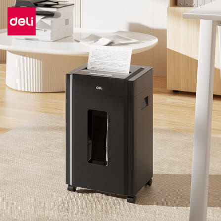 เครื่องทำลายเอกสาร DELI E9904-BK-01 23ลิตร สีดำ_6